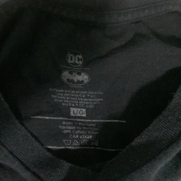 Black DC Batman The Joker Graphic Men’s T-Shirt Size L - Picture 4 of 6